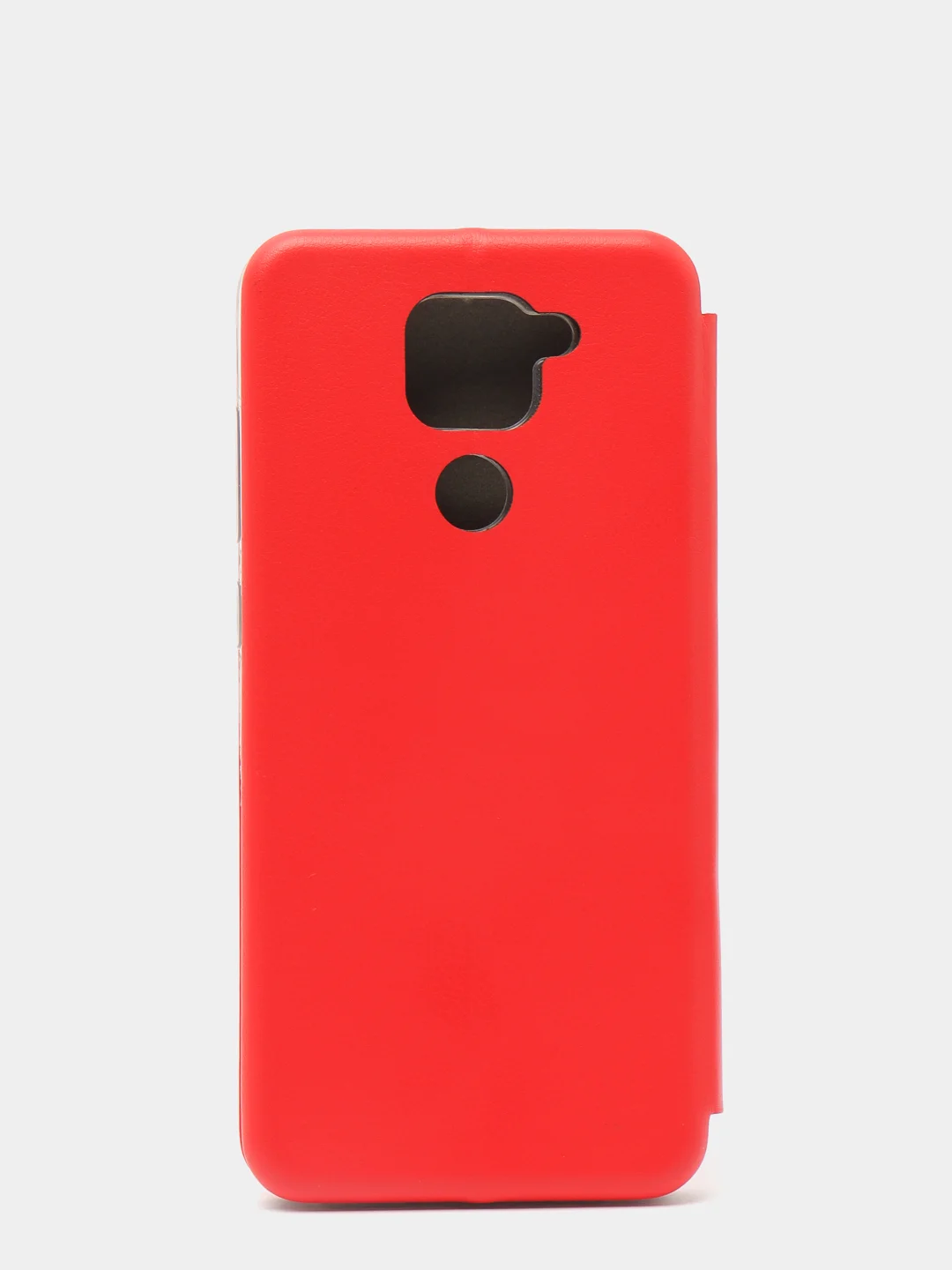 Красный чехол книжка Xiaomi Redmi Note 9 / 10X