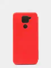Красный чехол книжка Xiaomi Redmi Note 9 / 10X