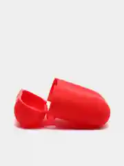 Красный чехол для наушников Apple Airpods 1 и 2 силиконовый