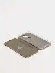 Медный чехол книжка Xiaomi Redmi Note 9 / 10X