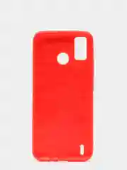 Красный чехол с бархатом внутри TECNO Spark 6 GO
