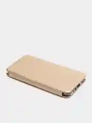 Золотой чехол книжка TECNO SPARK 5 AIR / TECNO POUVOIR 4