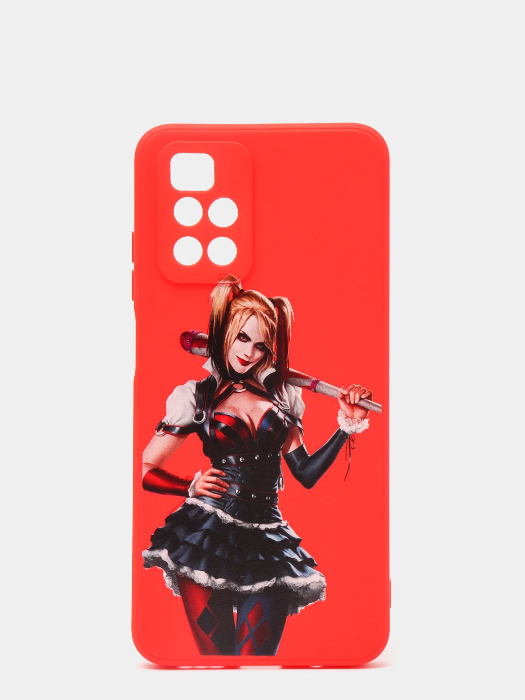 Алый чехол Xiaomi Redmi 10