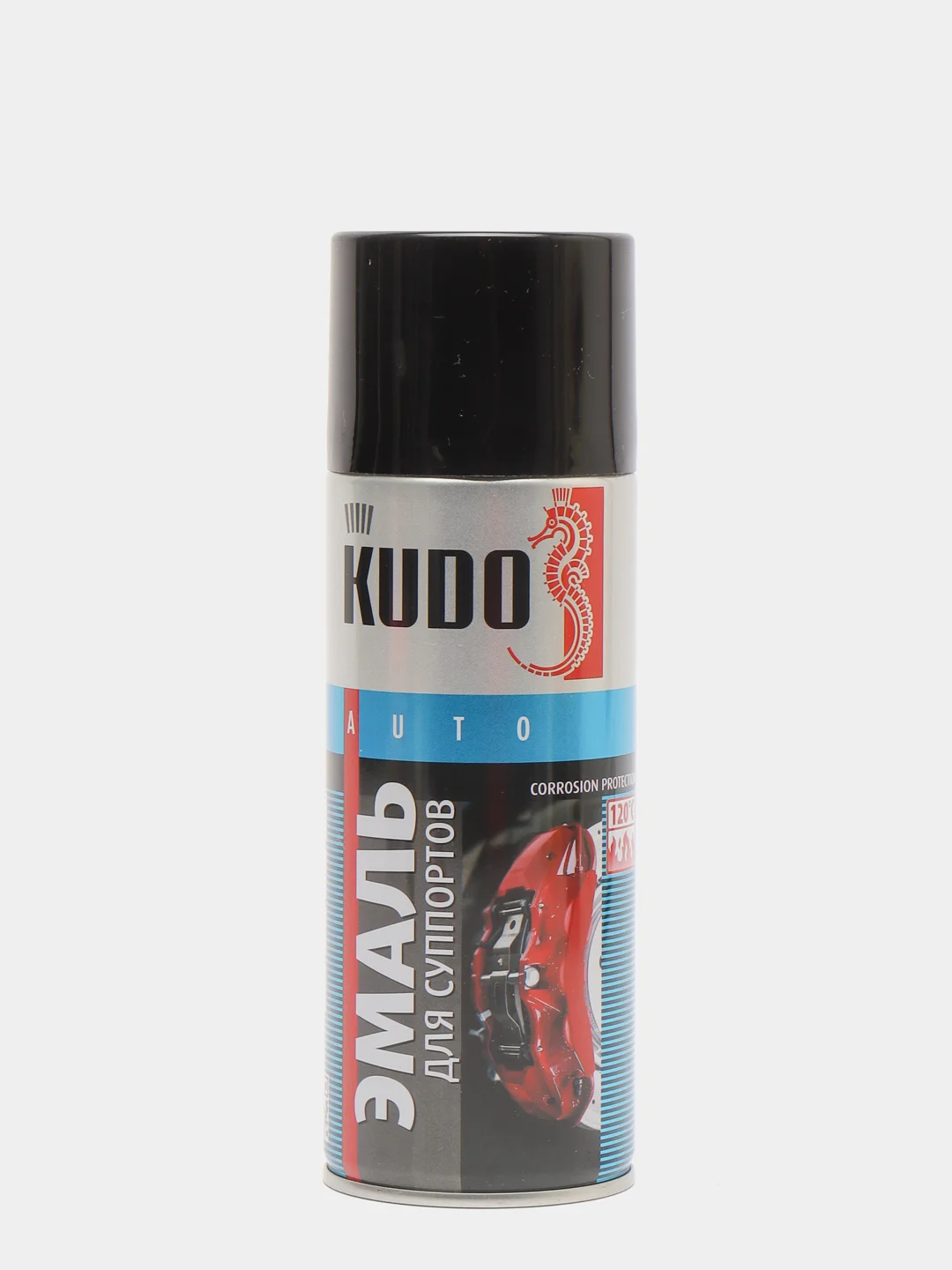 Черный эмаль для суппортов KUDO 520мл