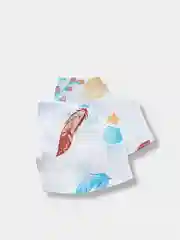 Светло-жёлтый нагрудник, слюнявчик для кормления/ поплин, 100%хлопок