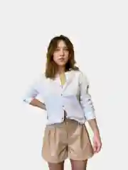 Шорты женские из экокожи