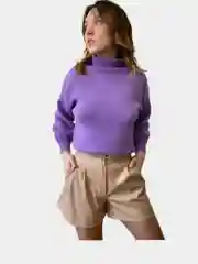 Шорты женские из экокожи