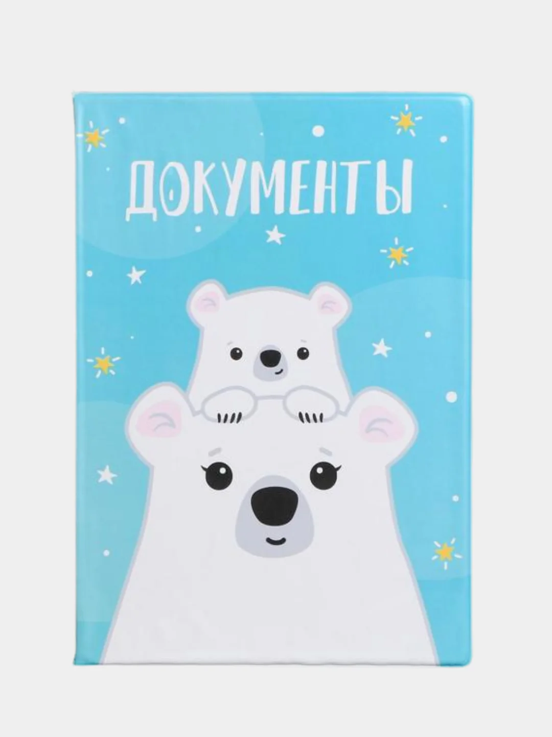 Синий папка для семейных документов (4 комплекта)