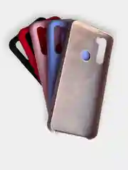 Розовый чехол накладка Xiaomi  Mi11 Lite, note 8 pro , poco m3 , redmi note 10s , redmi 9A, X3