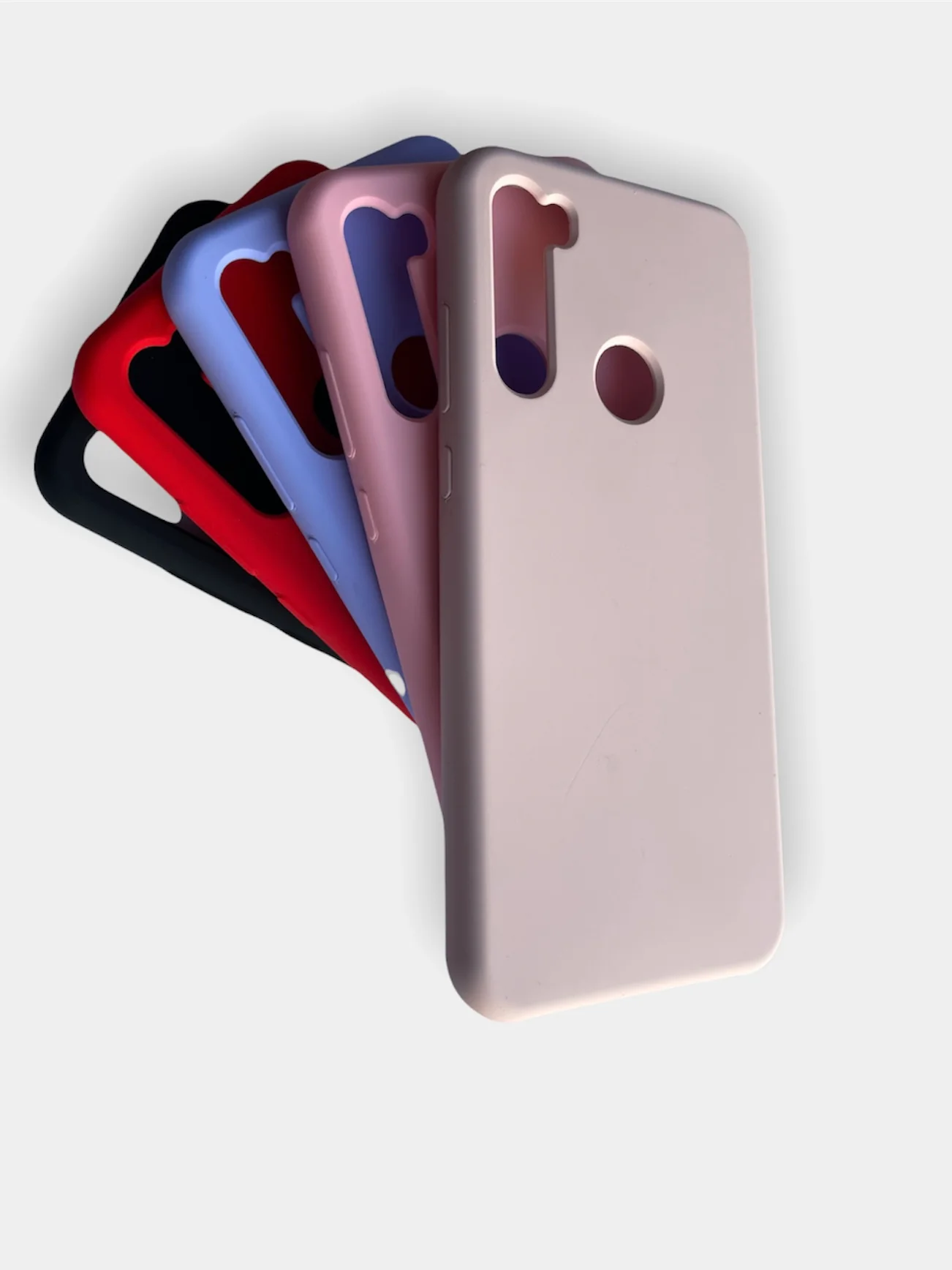 Розовый чехол накладка Xiaomi  Mi11 Lite, note 8 pro , poco m3 , redmi note 10s , redmi 9A, X3
