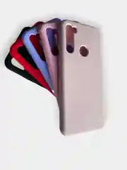 Розовый чехол накладка Xiaomi  Mi11 Lite, note 8 pro , poco m3 , redmi note 10s , redmi 9A, X3