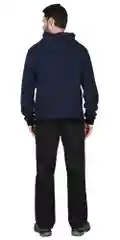 Черный толстовка спортивная флисовая