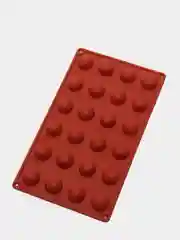 Силиконовая форма "СФЕРА" (отверстие: 2,7 * 2,7 * 1,35 см)