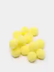 Желтый помпоны Premium 1 см (20 шт)