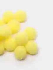 Желтый помпоны Premium 1 см (20 шт)