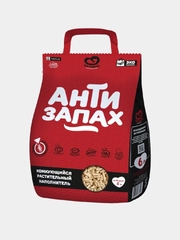 Растительный наполнитель "Антизапах", для кошачьего туалета, 6 л