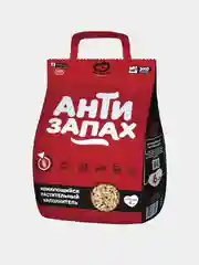 Растительный наполнитель "Антизапах", для кошачьего туалета, 6 л
