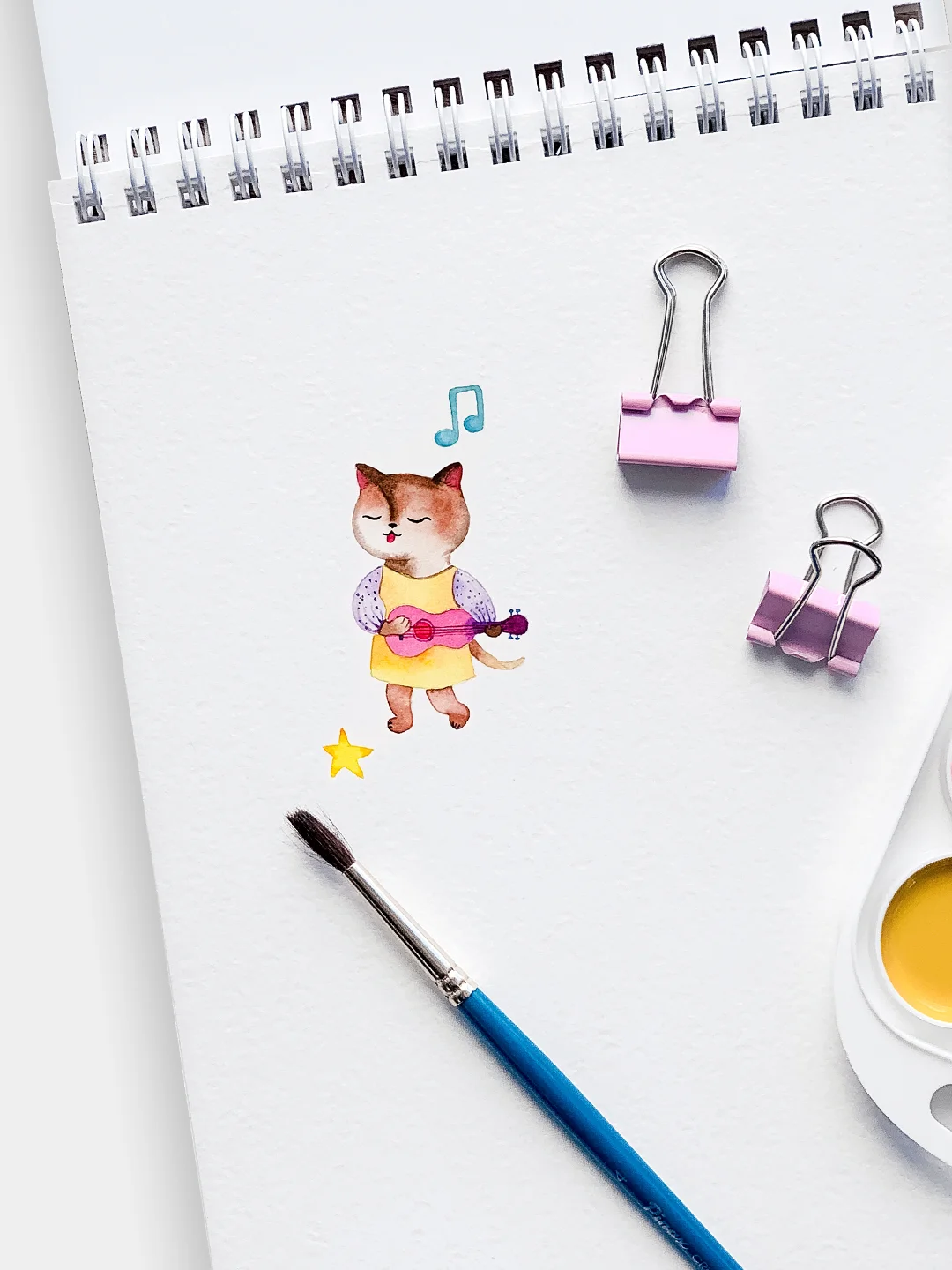 Sweet Cat Shop Скетчбук 25 листов