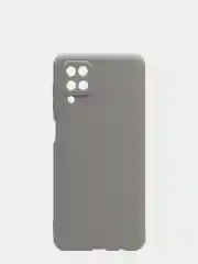 Серый чехол для Samsung A12/A125F/M12/M127F, силиконовый, матовый