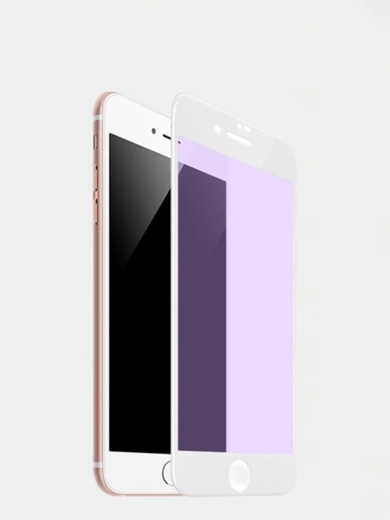 Белый защитное стекло Anti Blueray Remax для iPhone 7 Plus 8 Plus