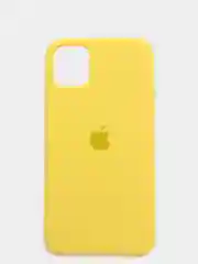Желтый чехол Silicone Case для iPhone 11