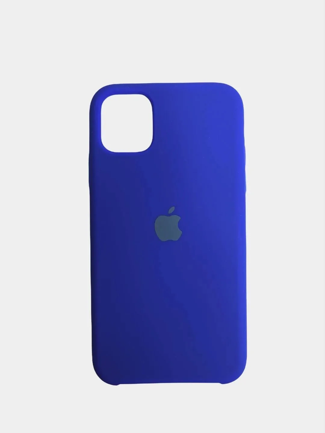 Темно-синий чехол Silicone Case для iPhone 11
