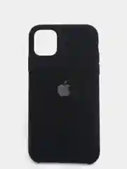 Черный чехол Silicone Case для iPhone 11
