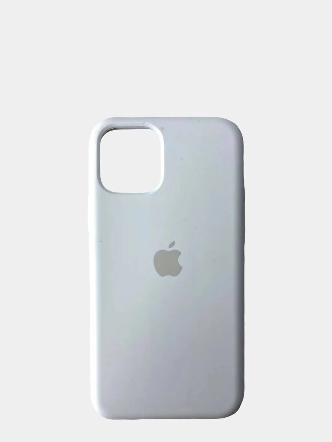 Белый чехол Silicone Case для iPhone 11