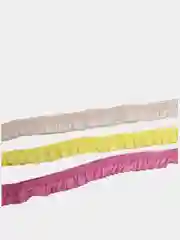 Резинка декоративная, для рукоделия, со сборкой, разные цвета