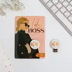 Флеш-карта на открытке The dream is real