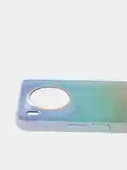 Бирюзовый чехол для Huawei Honor 50 lite/Honor X20/Nova 8i силиконовый