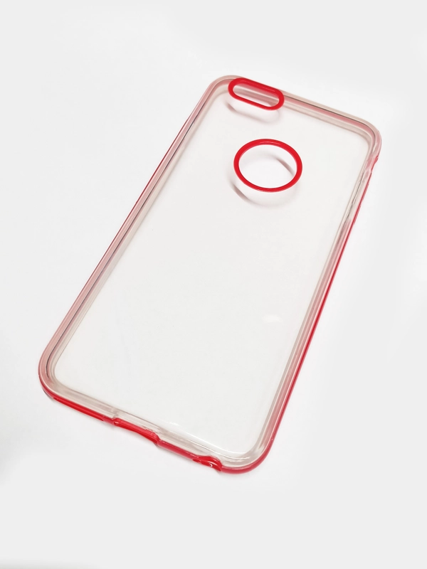 Чехол прозрачный силиконовый iPhone 6+ / накладка айфон