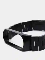 Серебряный металлический ремешок для Xiaomi Mi Band 3 и Band 4
