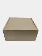 Картонная коробка Д16xШ16xВ8 см. из крафт картона для упаковки подарка