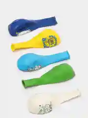 Шар на 1 год, 5 штук, разные цвета