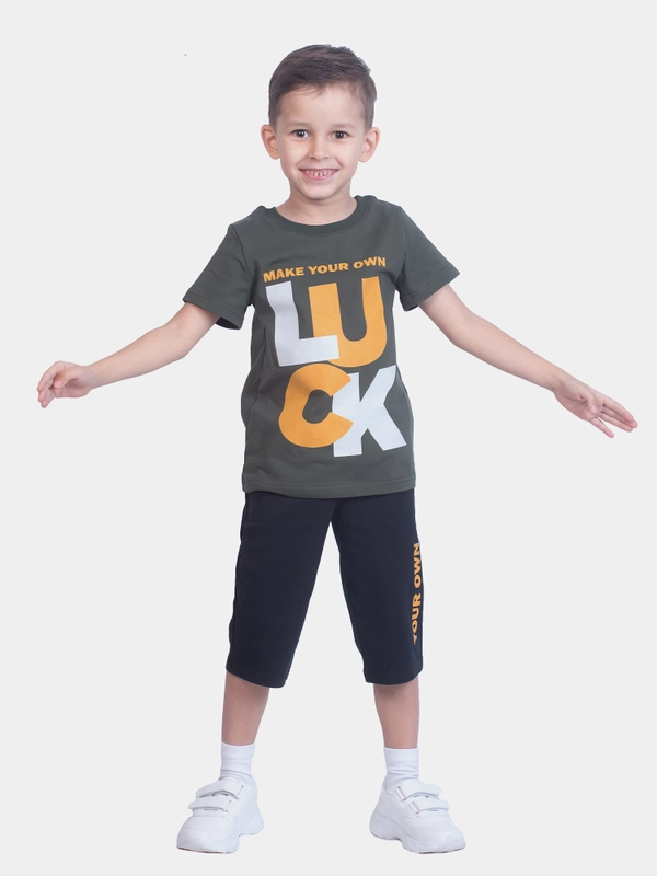 Костюм для мальчика make your own КЛК5036П1 хаки, KLERY