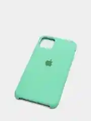 Салатовый чехол накладка Apple Silicone Case для iPhone 11 Pro Max soft-touch айфон защитный