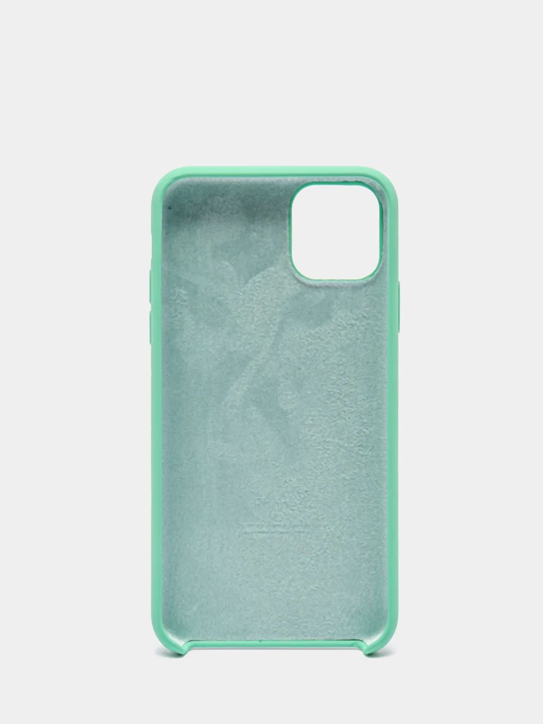Салатовый чехол накладка Apple Silicone Case для iPhone 11 Pro Max soft-touch айфон защитный