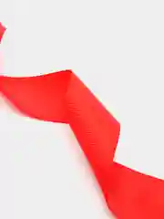 Красный репсовая лента,  25 мм, длина 3 м