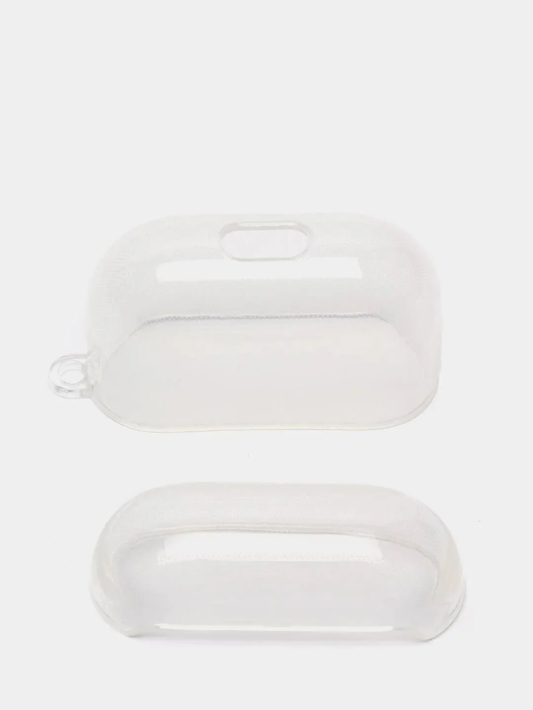 Прозрачный чехол для AirPods 3, 10 цветов, силикон, c креплением для карабина