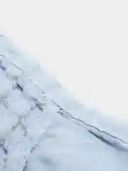 Голубой покрывало хлопковое с оборкой.Размер 150/210  Состав ткани - ХЛОПОК 100%