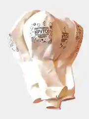 Белый шар воздушный