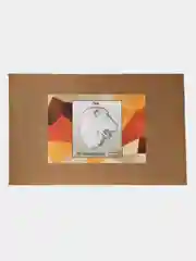 Оранжевый бумажный 3D конструктор