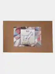 Серый меланж бумажный 3D конструктор