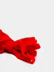 Красный резинка бельевая ажурная цветная шир.10мм, уп.3м,5м