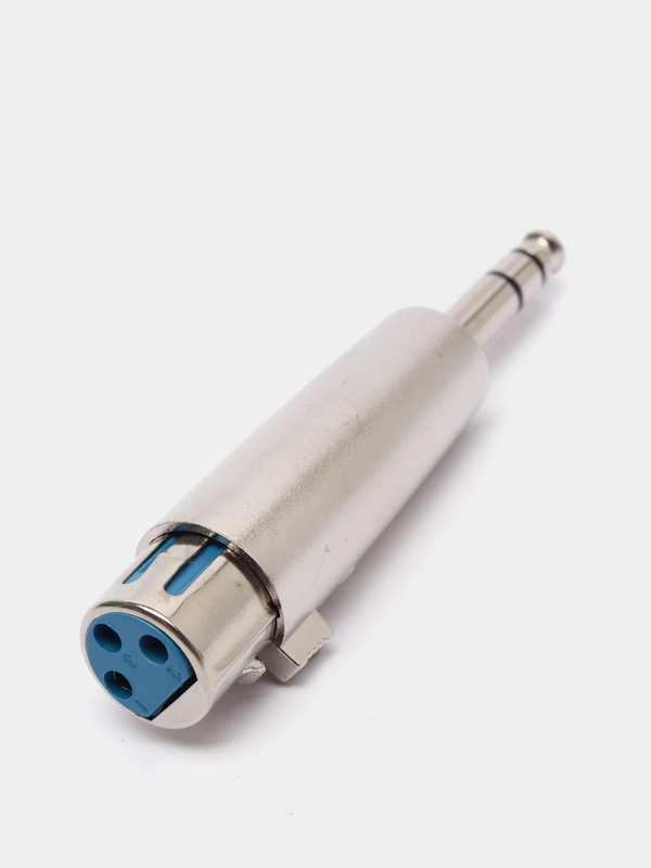 Адаптер XLR 3 контакта штекер - Jack 6.3мм