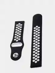 Белый спортивный ремешок для Xiaomi Amazfit Bip / GTR 42 мм / GTS / Samsung Gear S2