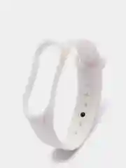 Белый ремешок для Xiaomi mi band 3, 4 фитнес браслет силиконовый