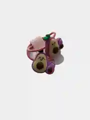 Сиреневый резинки для волос, 2 штуки