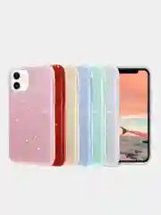 Чехол с блестками для iPhone 13, 12, mini, XR, 11, Pro Max, X, Xs, Max, 7, 8, 7+, 8+